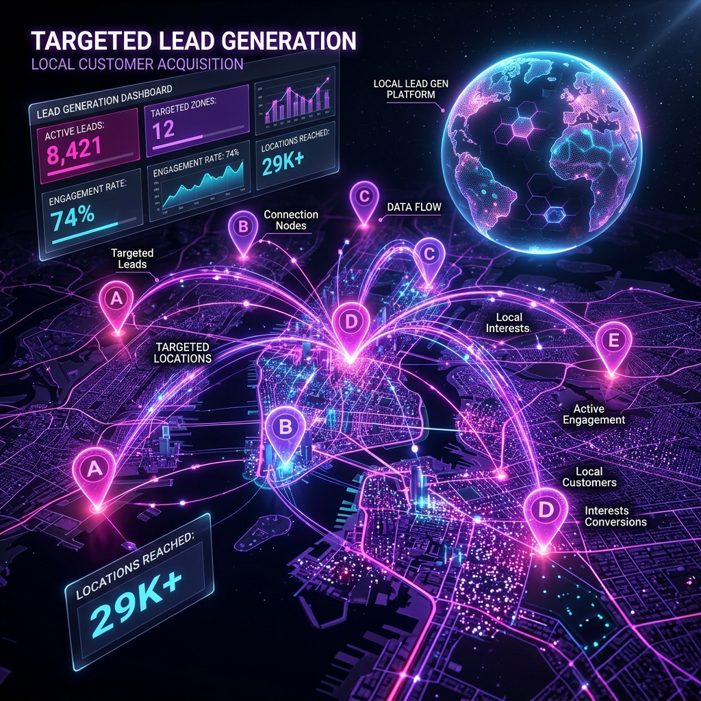 Pay-Per-Qualified Lead & Map Targeting